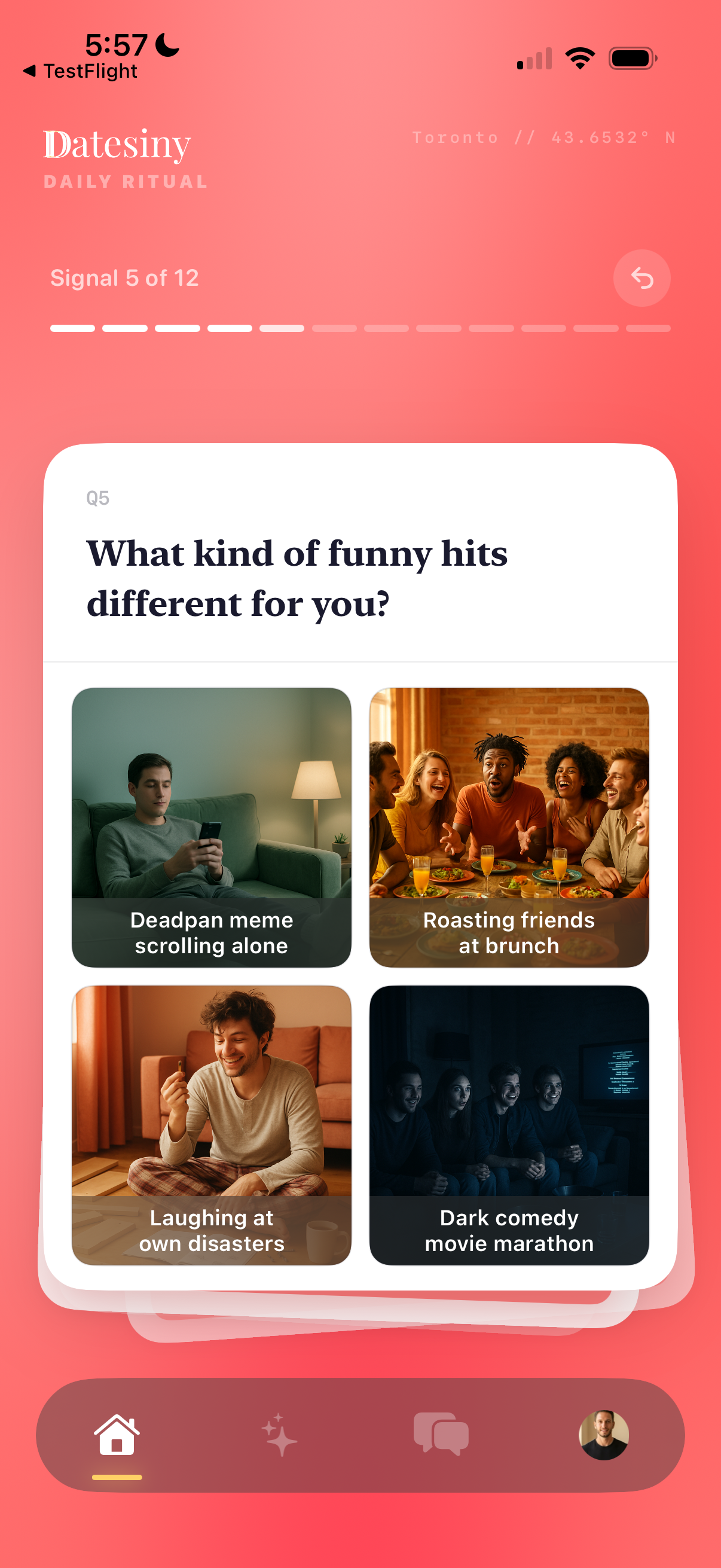 Answer the morning signals